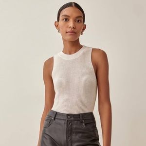 Reformation Lilac Knit Top S